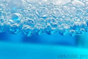 varizes espuma - Água