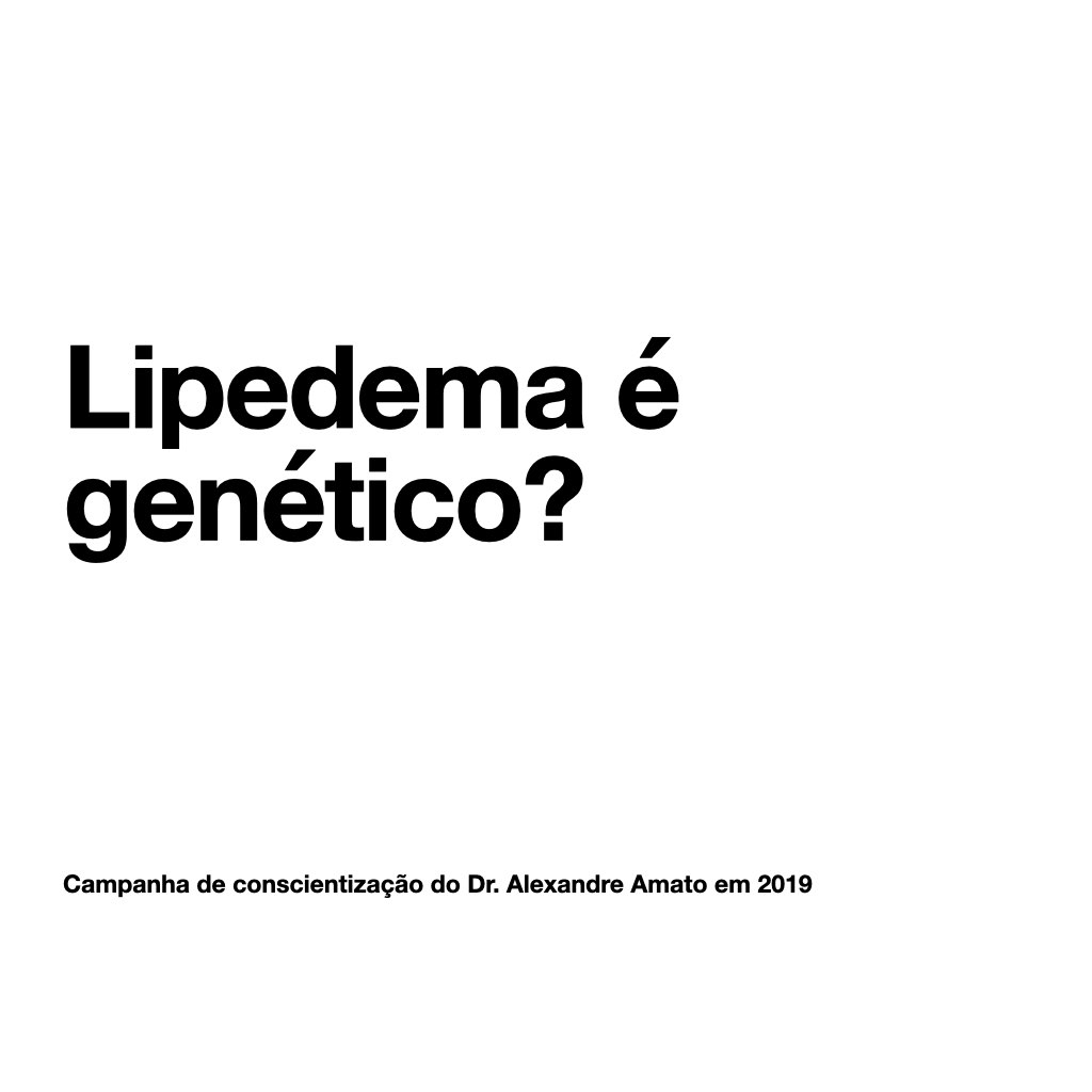 Lipedema é genético?