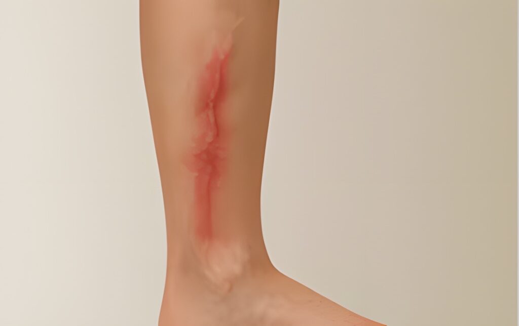 Flebite fotos — imagem clínica de tromboflebite superficial, caso 1