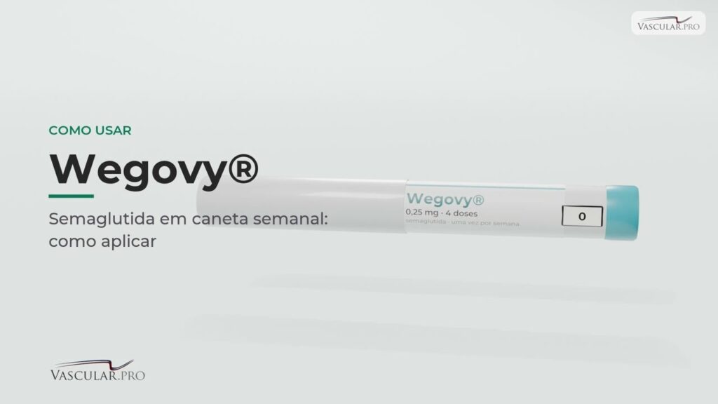 Como aplicar Wegovy (semaglutida): passo a passo da caneta